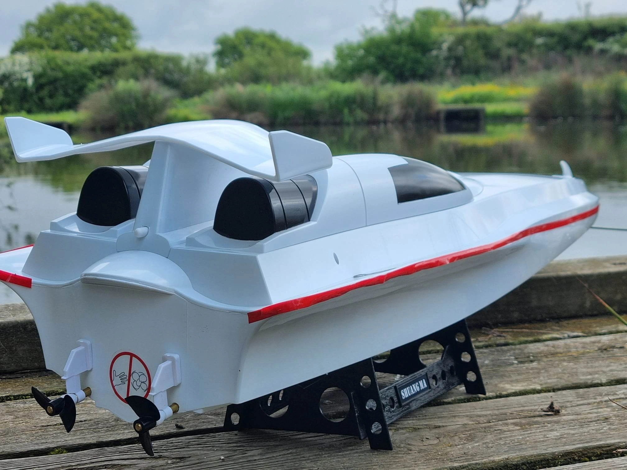High-Speed SYMA Double Horse Atlantic Sail Yacht RC Race Boat – Ready to Race!